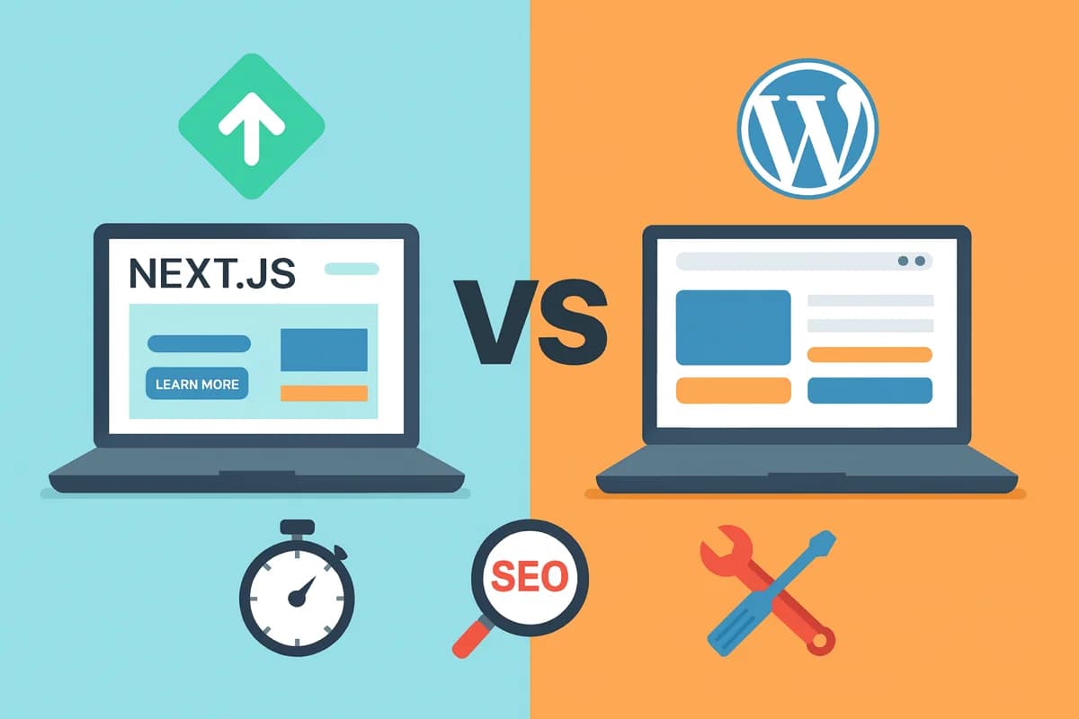 Next.js vs WordPress in 2026: Which Is Better for Small Business Websites?