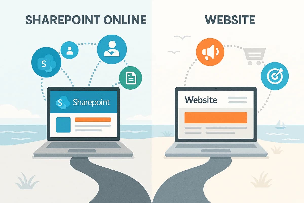 SharePoint Online vs. Traditional Websites: What's Best for Your Business?