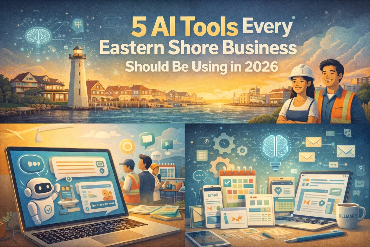 5 AI Tools Every Eastern Shore Business Should Be Using in 2026