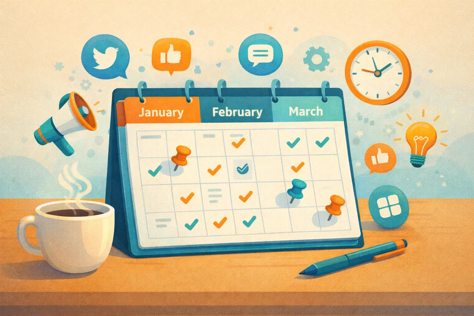 Your Q1 2026 Marketing Calendar: What to Post and When